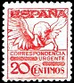 Spain - 1932 - Pegaso - 20 CTS - Rosa - España, Pegaso - Edifil 676 - Pegaso Urgente - 0